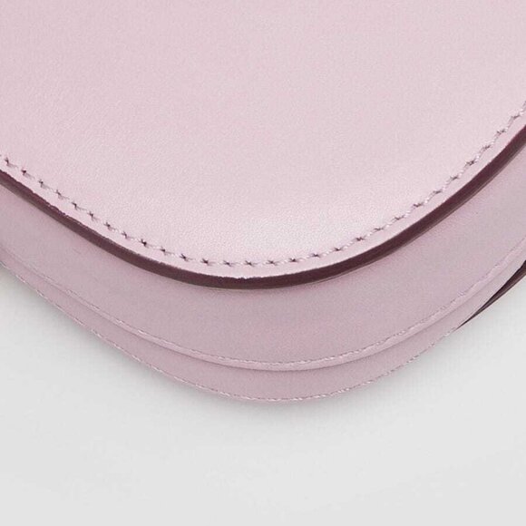 Burberry Light Purple Calfskin Leather Crossbody Square Mini Satchel Bag - Picture 3 of 12